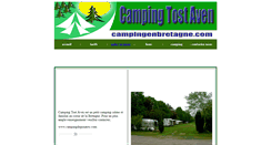 Desktop Screenshot of campingenbretagne.com