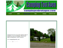 Tablet Screenshot of campingenbretagne.com